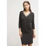 Saint Tropez Sukienka z dżerseju black S2821C02B
