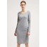Opus WILSON Sukienka z dżerseju soft grey PC721C01A