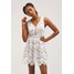 New Look Sukienka letnia white pattern NL021C0D9