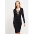 New Look Sukienka z dżerseju black NL021C0D1