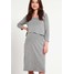MAMALICIOUS MLMELOW JUNE Sukienka z dżerseju medium grey melange M6429F07Z