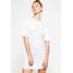 Missguided Sukienka z dżerseju white M0Q21C051
