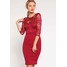 Lipsy Sukienka z dżerseju red LI721C0F9