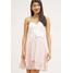 Laona Sukienka koktajlowa cream white/rose blush LA021C03Z