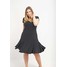 Lauren Ralph Lauren Woman Sukienka z dżerseju black/pearl L4221C07U