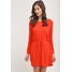 GAP Sukienka koszulowa hot red GP021C025