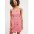 Glamorous Sukienka letnia dusty pink GL921C04C