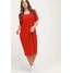 Evans POCKET ITY Sukienka z dżerseju red EW221C01Y