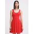 Even&Odd Sukienka z dżerseju red EV421C0I4