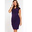 Dorothy Perkins Curve BILLIE Sukienka etui purple DP621C033