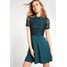 Dorothy Perkins Sukienka z dżerseju green DP521C0FD
