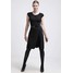 Anna Field Sukienka z dżerseju black AN621C0I7