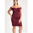 New Look Sukienka koktajlowa dark burgundy NL021C0HU