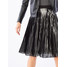 Mohito Plisowana spódnica o metalicznym połysku QG514-90X