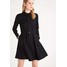 G-Star CORE FLARE DRESS L/S Sukienka koszulowa black GS121C048