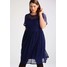 Dorothy Perkins Curve Sukienka letnia navy blue DP621C04A