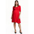 H&M MAMA Dżersejowa sukienka 0401969003 Czerwony