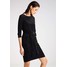 Selected Femme SFMARLA Sukienka z dżerseju black SE521C0CS