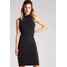 Selected Femme SFDIVIA Sukienka z dżerseju black SE521C0CF