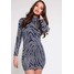 Ivyrevel SMOKEY Sukienka z dżerseju blue/silver IV421C000