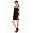 H&M Sukienka z lyocellem 0446203001 Czarny