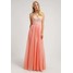 Luxuar Fashion Suknia balowa coralle/nude LX021C025