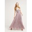 Luxuar Fashion Suknia balowa taupe LX021C01G