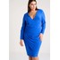 Lauren Ralph Lauren Woman NASH Sukienka z dżerseju madeline blue L4221C0C1