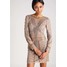 Lace & Beads HYACINTH Sukienka koktajlowa taupe LS721C01W