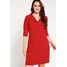 Lauren Ralph Lauren Woman CARLETON Sukienka z dżerseju riveting red L0S21C003