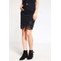 Missguided Spódnica jeansowa black M0Q21B018