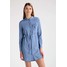 Noisy May NMPATRIC Sukienka koszulowa medium blue denim NM321C04Z