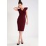 New Look Sukienka z dżerseju dark burgundy NL021C0I5