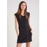 Ragwear TAG Sukienka z dżerseju black melange R5921C01I