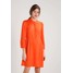 SET Sukienka koszulowa mandarin red S1721C02J