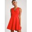 Sisley Sukienka letnia red 7SI21C064