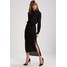 Sisley Długa sukienka black 7SI21C063