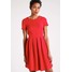 mint&berry Sukienka z dżerseju chinese red M3221CA8I