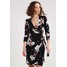 Wallis Petite ASIAN FLOWER Sukienka z dżerseju black WP021C01Q