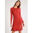 DESIGNERS REMIX CASEY Sukienka koktajlowa dusty red DEA21C001
