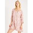 American Vintage PEONYLAND Sukienka letnia pink AM221C01H