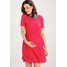 Envie de Fraise CAROLANE Sukienka z dżerseju red strawberry/navy blue EF329F02R