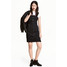 H&M Sukienka dżinsowa 0457336006 Czarny