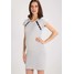 Envie de Fraise SUNSET Sukienka z dżerseju off white/navy blue EF329F02Z