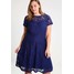 Dorothy Perkins Curve Sukienka koktajlowa navy DP621C052