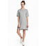 H&M Sukienka T-shirtowa 0477507003 Szary
