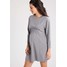Topshop Maternity Sukienka z dżerseju grey TP721M07I