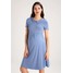 mint&berry mom Sukienka z dżerseju light blue EX529FA1Y