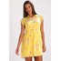 Abercrombie & Fitch TULIP Sukienka koszulowa yellow A0F21C009