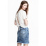 H&M Spódnica dżinsowa 0493954001 Niebieski denim